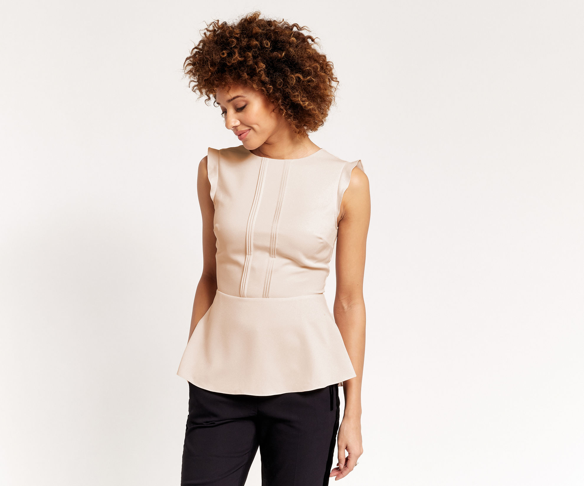 Peplum top